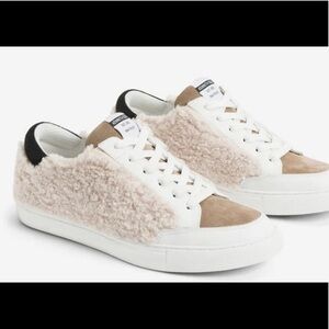 NIB-Kenneth Cole NY Faux-Shearling Sneakers
